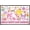 Barnwood Framed Version, variant on Hello Kitty and Friends: 2024 Garden Doodle - Flowers Wall Poster, 22.375" x 34" Framed