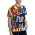 thumbnail image 5 of Batman Men's T Shirt 3D Graphic Hip Hop Unisex Tees Tops Casual Stylish Crew Neck Short Sleeve, 5 of 8