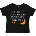 thumbnail image 3 of Inktastic I Love My Maw Maw To The Moon and Back Boys or Girls Toddler T-Shirt, 3 of 5