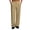 Dark Khaki, variant on Mens Linen Casual Dress Pants Old Money Pleated Baggy Slacks Wide Leg Relaxed Fit Trousers