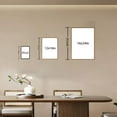 thumbnail image 6 of Framed Wildflower Canvas Wall Art Pink Watercolor Botanical Floral Poster Prints Set of 3 Modern Minimalist Flower Pictures Home Decor Painting Bedroom Bathroom Living Room 12"x16", 6 of 7