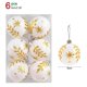 thumbnail image 1 of Bolas de Navidad transparentes para decoración del árbol de Navidad, adornos colgantes de 6 piezas, 6cm, 1 of 4