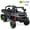 Black, variant on TCARAIWEN 24V 2-Seater Ride On Dump Truck,Ride on Car Truck,Ride on UTV W/,Ride on Toys W/ Dump Bed/Shovel, LED Light, Music, Remote Control,6 Wheels 4WD Ride On Toys for Boys Girls (Ages 3+)Green