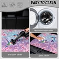 thumbnail image 5 of POLERO Car Trunk Mat for Travel Enthusiasts Hummingbird Cherry Blossom, Wear-Resistant Cargo Liner, All Weather All-Weather 29" x 39", 5 of 7