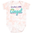thumbnail image 3 of Inktastic Grandma's Little Angel Boys or Girls Baby Bodysuit, 3 of 5