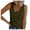 Army Green womens tops summer, variant on USSUMA Buttons Ribbed Workout Tank Summer Tops for Women 2022 Trendy Sport Solid Color Womens Tunic Tops V Neck Basic Shirts Tees Sleeveless Dressy Blouses for Women