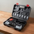 thumbnail image 2 of twisto Rivet Nut Set Various Sizes Manual Rivet Nut Tool Kit Portable Carrying Case Hand Riveter Kit for Mechanics, Metal Fabrication, Auto Repair, Workshop, 2 of 10
