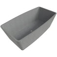 thumbnail image 6 of ALFI brand ABCO71TUB 71" Solid Concrete Rectangular Freestanding Bathtub, 6 of 10