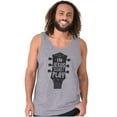 thumbnail image 5 of In Jesus Name I Play Guitar Music Tank Top T Shirts Men Women Brisco Brands S, 5 of 6