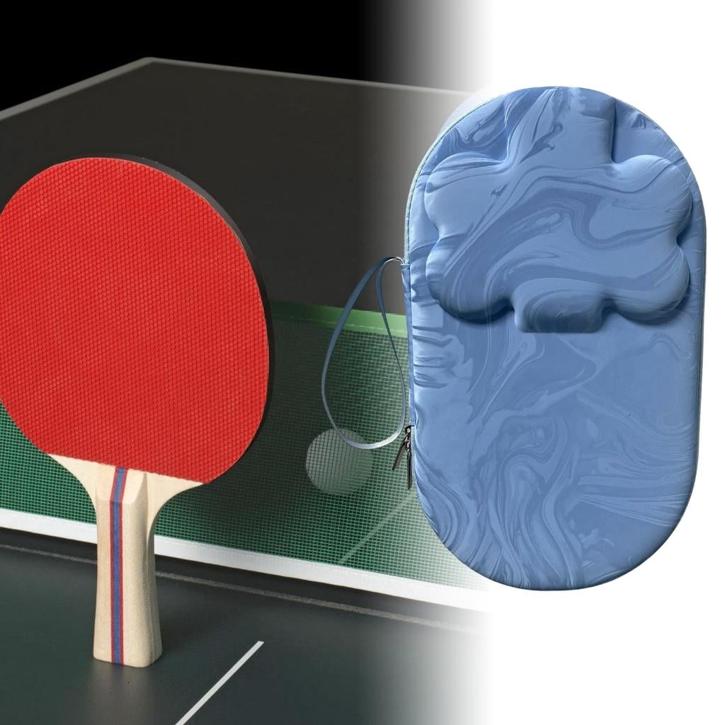 Yihuala Lightweight Portable Table Tennis Paddle Case Equipped with Comfortable Handle and Optional Shoulder Strap for Effortles