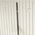 thumbnail image 2 of Lifetime Shelf Channels Shed Accessory, 1" x 67.8", 14 Gage Powder Coated Steel, Bronze, 2 of 5
