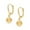 Filigree Ball-8MM, variant on LeCalla 18K Gold-Plated 925 Sterling Silver Filigree Ball Leverback Dangle Earrings for Women and Teen 26MM