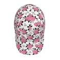 thumbnail image 4 of Balery Baseball Cap Adjustable Size for Running Workouts and Outdoor Activities All Seasons Dad Hat(Rose Flowers), 4 of 9