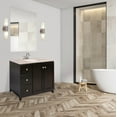 thumbnail image 2 of Design House 547034 Shorewood Unassembled 2-Door 2-Drawer Vanity without Top, 36", Espresso, 2 of 13