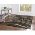 thumbnail image 3 of Linon Masters Xylem Power Loomed Polypropylene 5'x7'6" Rug in Brown, 3 of 5