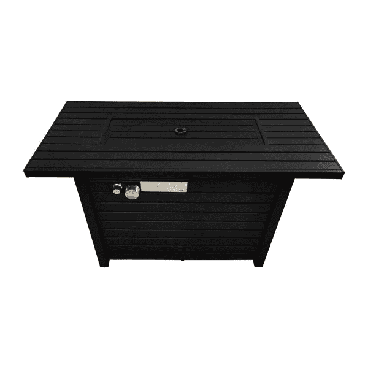 Miekor Furniture 24" H Steel Propane Outdoor Fire Pit Table With Lid - CM-1124 18444