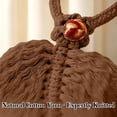 thumbnail image 5 of Curtain Tiebacks, Bohemian Cotton Leaf Curtain Tiebacks, Handwoven Drapery Holdbacks for Curtains Braided Thin Thick Home Office Window Draperies, 5 of 6