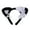 Black, variant on D-GROEE Women Headband Cat Ears Lolita Bow-knot Plush Hair-fixed Cosplay Cartoon Anime Anti-slip Lady Hair Band for Party