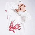 thumbnail image 5 of Niepce Inc Japanese Fashion Pullover Sweatshirt Phoenix Embroidery Graphic Hoodie Men Streetwear, 5 of 9
