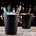 thumbnail image 3 of Stainless Steel Thick Ice Bucket With Handle Great For Home Bar, Chilling Beer, Champagne And Wine, 3 of 6