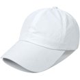 thumbnail image 2 of LAICAIW Womens Criss Cross Ponytail Hat Quick Drying Baseball Cap Sun Hats UV Protection Sport Cap, 2 of 6