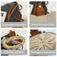 thumbnail image 3 of Bolso de mano grande de playa para mujer, bolso de hombro tejido a mano de algodón de ganchillo para verano, 3 of 6