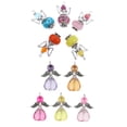 thumbnail image 1 of segolike 10 Piece Colorful Acrylic Angel Fairy Charms Pendants Key Charms For, 1 of 9
