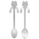 thumbnail image 5 of Cuchara de metal de acero inoxidable estilo gato, cuchara para agitar duradera y duradera, 04 #, 5 of 8