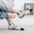 thumbnail image 2 of Naloa Floral Leopard Butterflies Ankle Socks for Women Non Slip Socks No Show Socks Classic Low Cut Casual Socks Casual Socks, 2 of 7