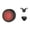 Dual Base, variant on Bike Tail Light Mini Bicycle Light IP55 Waterproof Brake Sensor Bicycle Safe Light Riding Warning Light Cycling Accessories (Dual Base)