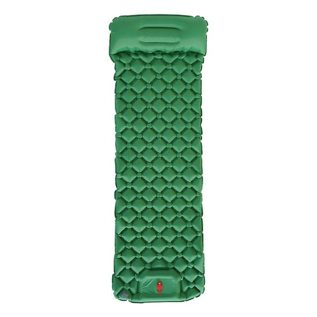 Matelas Gonflable de Camping pour Dormir avec Pompe à Pied Intégrée et Oreiller