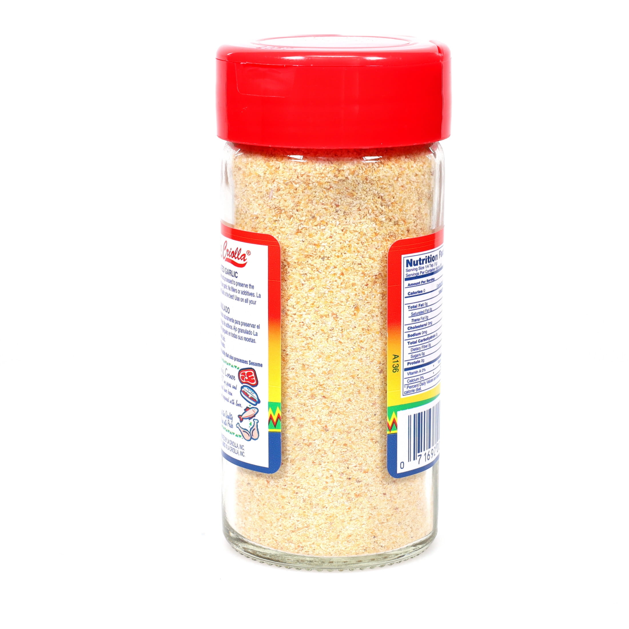 La Criolla Granulated Garlic, 8 oz