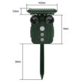 thumbnail image 3 of YELSM clearance Ultrasonic Solar Deer Repeller - 5 Adjustable Modes - Get Rid Of Deer In 48 Hours, 3 of 5