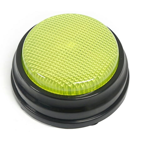 

Anself Recordable Talking Button with Led Function Buzzers Green