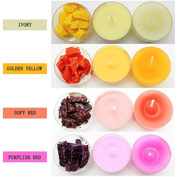 5g/34 Color Candle Dyes Soy Wax Paraffin Dyes DIY Candle
