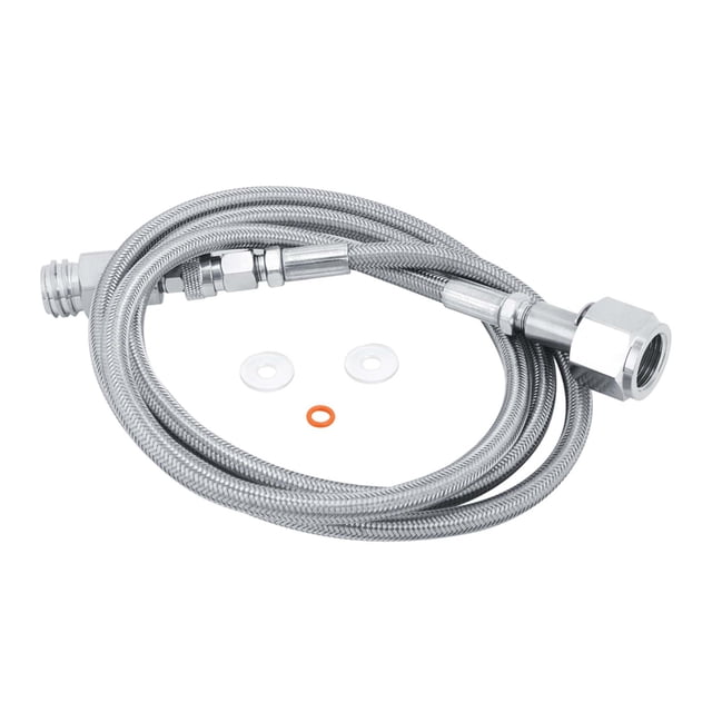 Kit de adaptador de manguera externa para agua de soda, 1,5 m, 60 pulgadas, conector, accesorios para refrescos (TR21?4 CGA320)