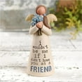 thumbnail image 5 of Wovilon Angels With Bouquets And Sweet Feelings Ideal Gifts For Celebrating Friendship, 5 of 6