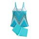 thumbnail image 4 of Trajes de baño tankini para mujer Trajes de baño vintage estampados para mujer Trajes de baño conservadores Traje de baño bikini con falda de playa estampada para mujer, 4 of 6