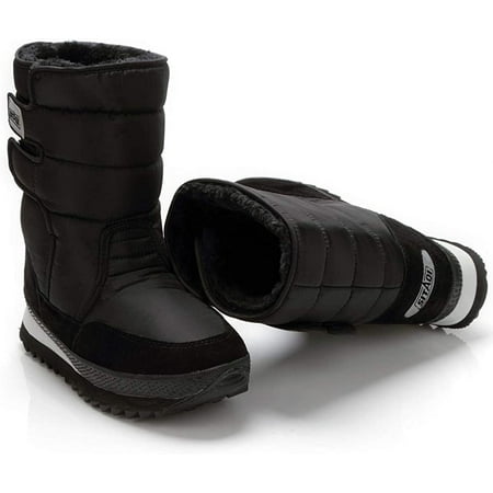 

Mens Womens Waterproof Warm Fur Lined Cold Weather Outdoor Winter Snow Boots