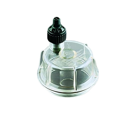 Marine Fuel Water Separator Drain Bowl Compatible with 1990-2024 Universal Marine Outboard/Sterndrive/Inboard Marine Outboard Engine 25005 RK21069 DG2870A