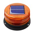 thumbnail image 4 of davian Solar Car Roof Strobe Light Cordless High Performance Bright Flashing Lamp Flash Yellow Light, 4 of 8