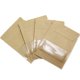 thumbnail image 4 of Pabck Paquete De 1000 2,7 X 3,5 Pulgadas (Tamaño Interior 2,36 X 2,36 Pulgadas) Papel Kraft Marrón Con Ventana Transparente Para Paquetes De Semillas Con Cremallera, Bolsas De Almacenamiento De Alimen, 4 of 4