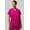 Hibiscus, variant on Women's Method Scrub Top, 2-Pocket V-Neck - MotionTech Fabric, 4-Way Stretch, Wrinkle-Resist, Anti-Shrink, Semi-Slim Fit (Sizes Vary)