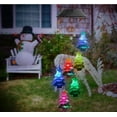 thumbnail image 4 of YZEGDCH Patio Decor Led Solar Lights for Outside LED Colorful Christmas Tree Wind Chime Lights Garden Lights Outdoor Lights, 4 of 7