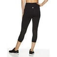 thumbnail image 3 of Reebok Pantalon Athlétique de Compression à Coutures pour Femmes, Noir, Très Petit, 3 of 6