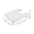 thumbnail image 2 of CHICHUMID 2Pcs Sewing Machine Extension Table White Plastic Workspace for Home Use with Stable Support, 2 of 8