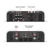 Taramps DS 1200X4 2 Ohm 1200 Watt RMS 4 Channel Class D Car Audio Amplifier