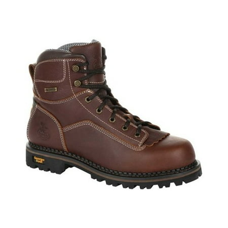 Georgia Boot AMP LT Logger Low Heel Waterproof Work Boot