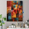 thumbnail image 4 of Qisvanset Classic Geometric Pattern Canvas Print 12x16 Inch Hallway Art, 4 of 8