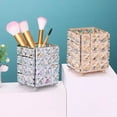 thumbnail image 6 of CC Toy Metal Crystal Square Makeup Organizer Box Brush Sorting Storage Tube, 6 of 6